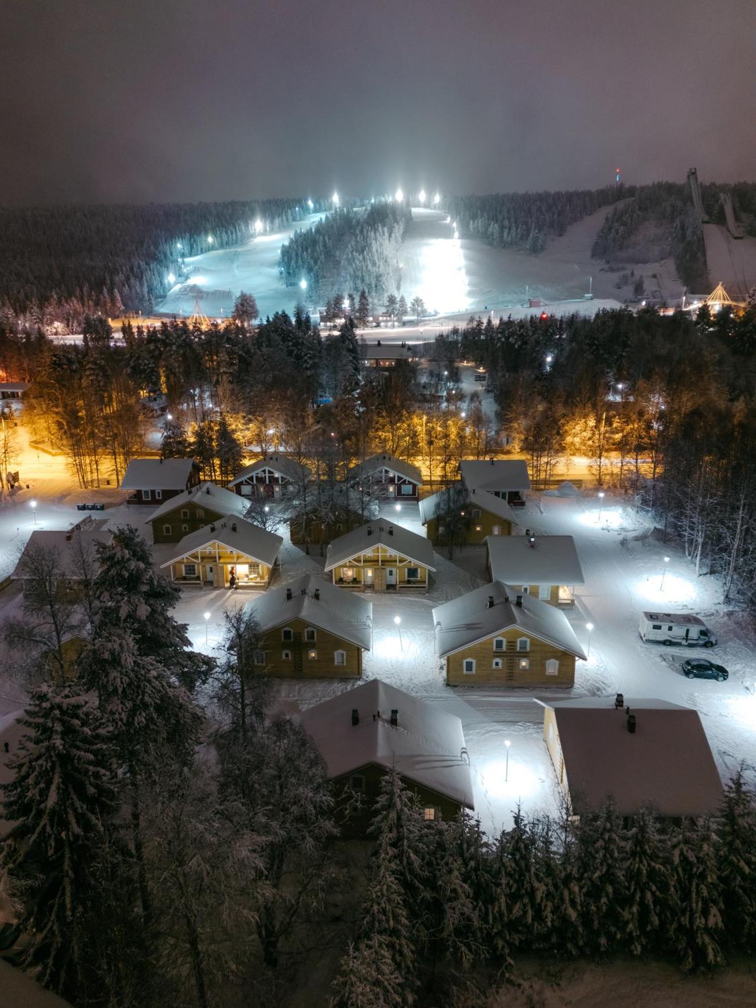 Lapland Hotels Ounasvaara Chalets Rovaniemi Exteriör bild